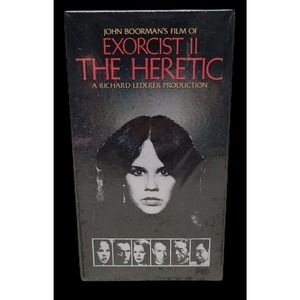 Exorcist II (2): The Heretic (Linda Blair) (VHS, 1988) Vintage Cult Horror Movie